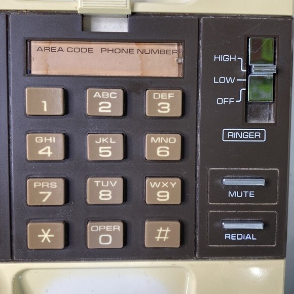 Vintage General Electric GE Push Button Phone Classic - Picture 4 of 12